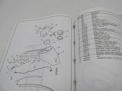 Harley Davidson Official Factory 2014 FLHTKSE Models Parts Catalog 994