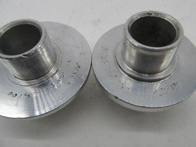 Pair of Harley-Davidson Chrome Fork Caps Covers 97576 0014-1583