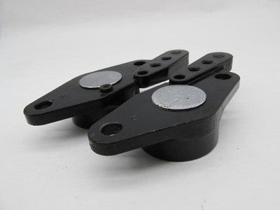 Pair of Harley-Davidson Black Swingarm Pivot Frame Mounts