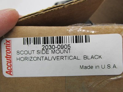 Accutronix NOS Scout Indian Side Mount License Plate Assembly 2030-090
