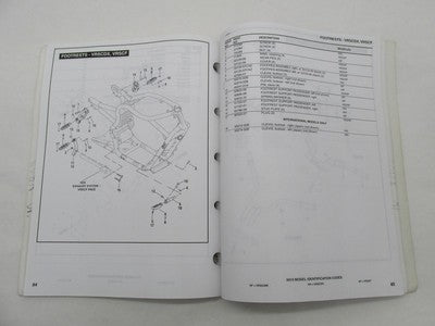 Harley-Davidson Official Factory VRSC V-Rod Parts Catalog 99457-10