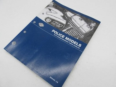 Harley-Davidson Official Factory 2015 Police Models Parts Catalog 99545-15
