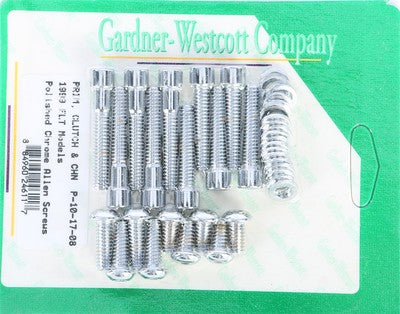Gardner-Wescott Primary Chrome Steel Socket-Head Bolt Kit P-10-17-08