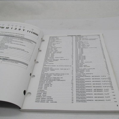 Harley-Davidson Official 2009 FLT Police Models Factory Parts Catalog