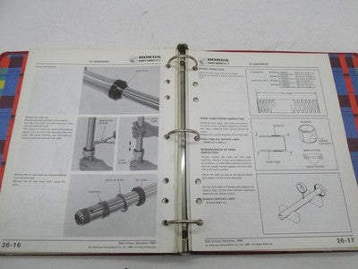 Honda Official Factory 1979-1981 CB400A Shop Service Manual Binder