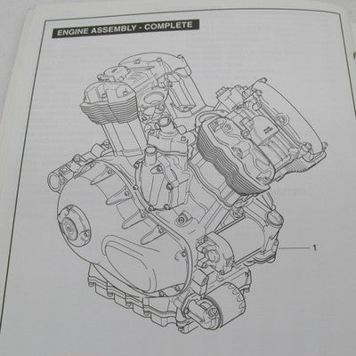 Harley Davidson Genuine 2007 VRSC Models Parts Catalog Factory Manual