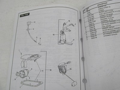 Harley-Davidson Official Factory 2010 FLSTSE Models Parts Catalog 9945
