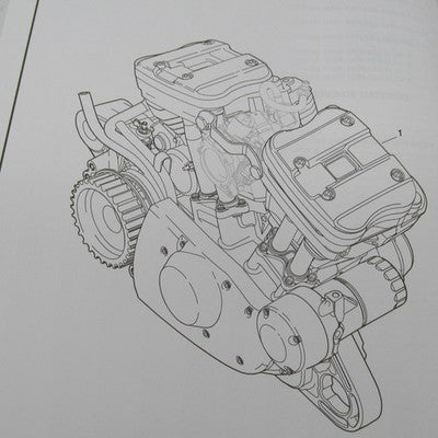 Harley Davidson Genuine Sportster Models Parts Catalog Official 99451-