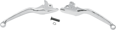 Drag Specialties Wide Blade Lever Set Chrome 0610-0185