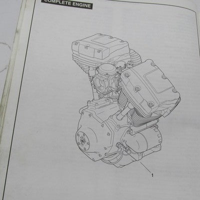 Harley Davidson Official Factory 2000 FLT Models Parts Catalog 99456-0