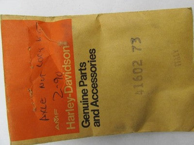 Harley Davidson Genuine NOS Aermacchi 1973 Z90 Front Axle Lock Kit 416