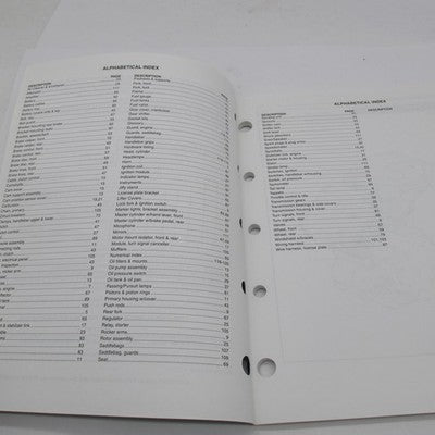 Harley-Davidson OEM 2003 Dyna Police Model Parts Catalog 99544-03