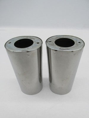 Pair of Harley-Davidson Genuine Stock Softail Fatboy Cowbells Fork Covers