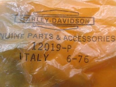 Harley Genuine NOS Aermacchi 1968+ 125cc Rapido Shortster Crank Oil Se