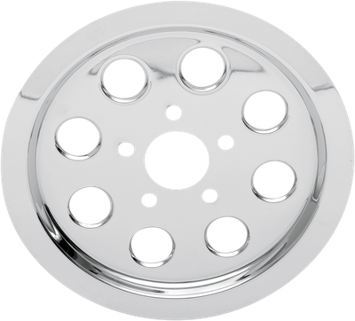 Drag Specialties Chrome Outer Rear Pulley Insert 1201-0519