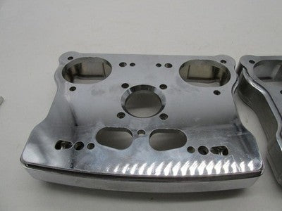 Set of 2 Early Big Dog Harley Evo S&S Lower Chrome Billet Rocker Boxes