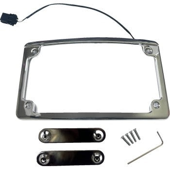 Custom Dynamics Illuminated CVO License Plate Frames LPF-RAD-23CVO-C