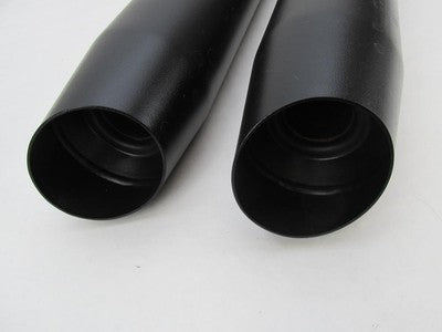 Pair of Harley-Davidson Genuine 17-22 Black Exhaust Mufflers 64901269