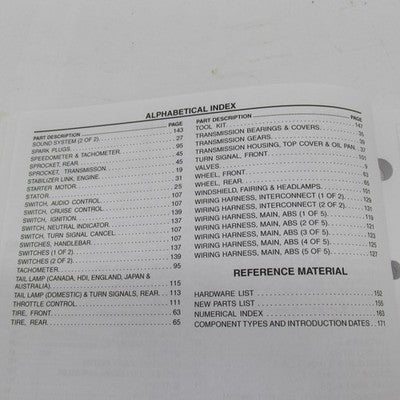 Harley Davidson Official Factory 2013 FLTRXSE2 Model Parts Catalog 994
