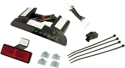 Drag Specialties LED Running Light/Brake Light Assembly Smoke 2010-091