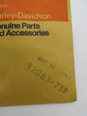 Lot of 9 Harley Davidson Genuine NOS Aermacchi O-Rings SS Sprint 92083