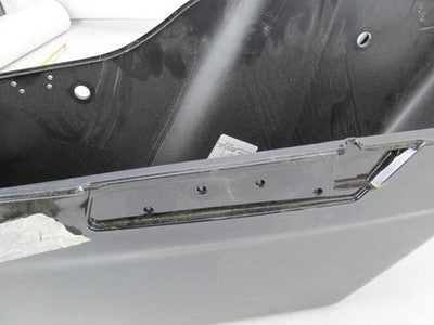 Pair of Harley Davidson Genuine Saddlebags Vivid Black Lowers with No