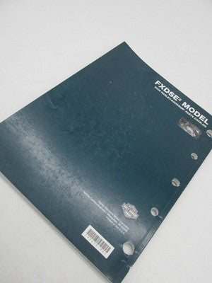 Harley-Davidson Official Factory 2008 FXDSE2 Model Parts Catalog 99430-08