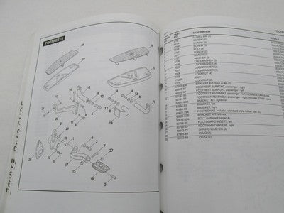 Harley-Davidson 2000 FLTRSEI Screamin Eagle Road Glide Parts Catalog 99428-00