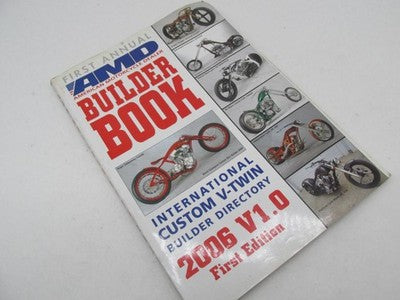 American Motorcycle Dealer AMD 2006 V-Twin Builder Book