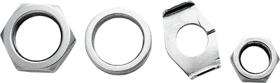 Colony Axle Nut Kit Rear - Chrome 8160-4