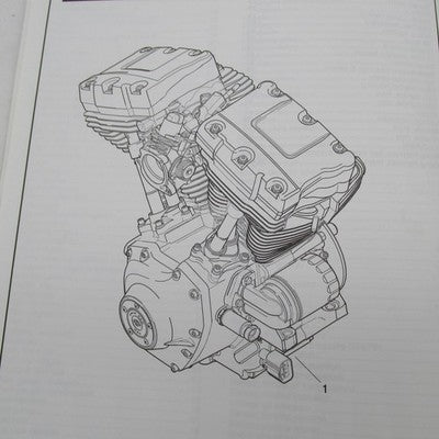 Harley Davidson OEM FLHRSEI Model 2002 Parts Factory Catalog 99428-02