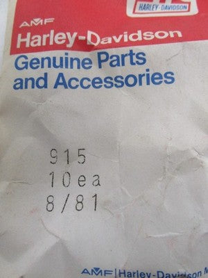 Lot of 10 Harley Genuine NOS 5/16-24 x 5/8" Pozidriv Fillister Head S