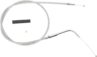 Drag Specialties Alternative Length Braided Idle Cable 0651-0112