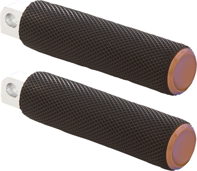 Arlen Ness Knurled Footpegs Titanium 07-905