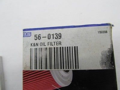 K&N New Motorcycle Cartridge Oil Filter KN-139