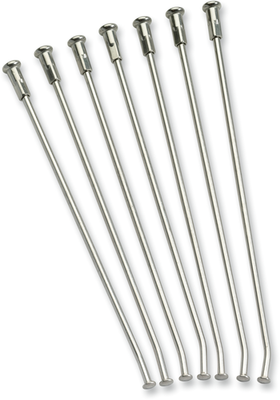 Moose Racing Stainless Steel Plated Spoke Set 19in. Wheel Size 0211-0053