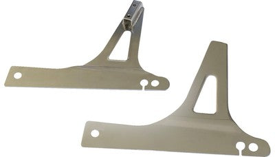 Drag Specialties Sissy Bar Side Plates Chrome 1504-0120