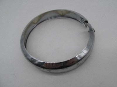 Harley-Davidson Chrome Passing Aux Auxiliary Lamp Light Trim Bezel Ring w/ Screw