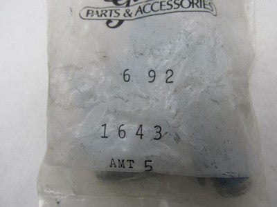 Lot of 5 Harley-Davidson Genuine NOS 7/16-14 X 1-1/4 Hex Socket Flat S