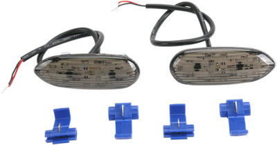 Hot Bodies Flushmount Front Turn Signals Smoke S06GS-SIG-SMK