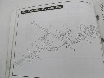 Harley-Davidson Official Factory 2004 Sportster Models Parts Catalog 9