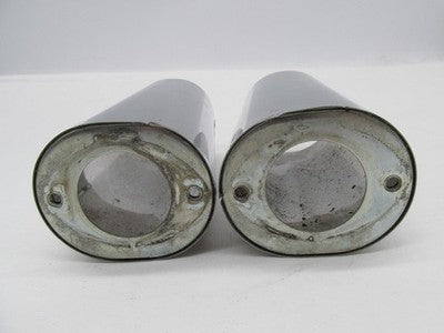 Pair of Harley-Davidson Genuine Stock Softail Fatboy Cowbells Fork Covers