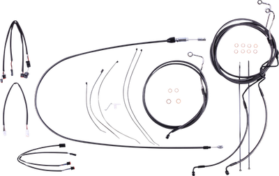 Magnum Black Pearl Designer Handlebar Installation Kit 4871201