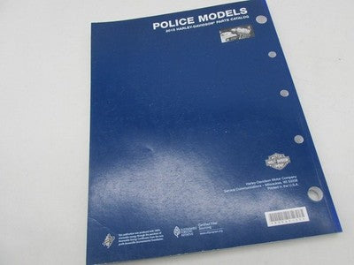 Harley-Davidson Official Factory 2015 Police Models Parts Catalog 99545-15
