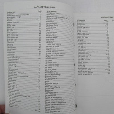 Harley-Davidson Official Factory 2006 FLHTCUSE Model Parts Catalog 994