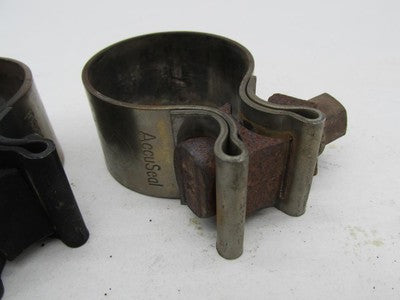 Pair of Harley-Davidson Genuine 1-3/4" 1.75" Exhaust Muffler Clamps