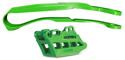 Acerbis 2.0 Chain Guide And Slide Kits Green 2466040006