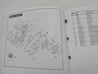 Harley-Davidson Official Factory 2007 FXSTSSE Models Parts Catalog 994