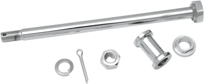 Drag Specialties Chrome Axle Kit Rear 0214-0583