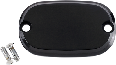 Joker Machine Rear Master Cylinder Covers Black Smooth 08-01SB